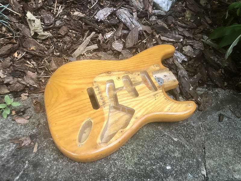 1972 Fender Stratocaster body Natural image 1
