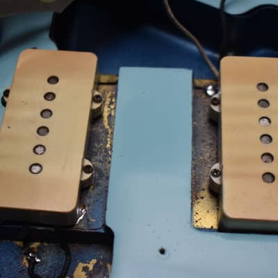 1960 Fender Jazzmaster Daphne Blue Refin Pre-CBS w/OHSC image 19