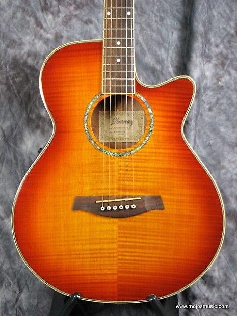 Ibanez AEG20 Electric Acoustic Guitar Vintage Violin Reverb