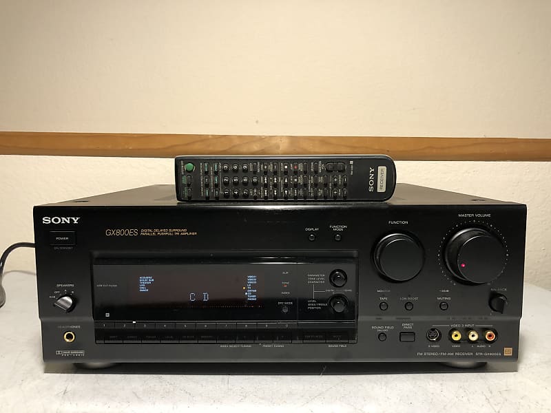 Sony STR-GX800ES Receiver HiFi Stereo 5.1 Channel Phono | Reverb