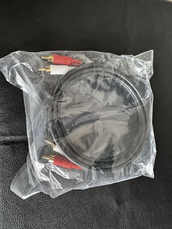 Technics Gold Plated RCA Cable For SL-1200/1210 G/GAE/GR | Reverb