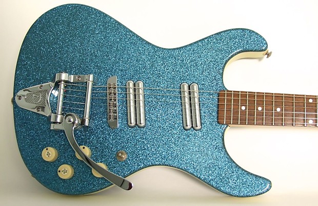 Danelectro Hodad Blue Sparkle | Reverb