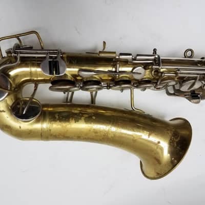 Selmer Bundy Alto Saxophone Brass, USA, Good Condition, with wear image 6