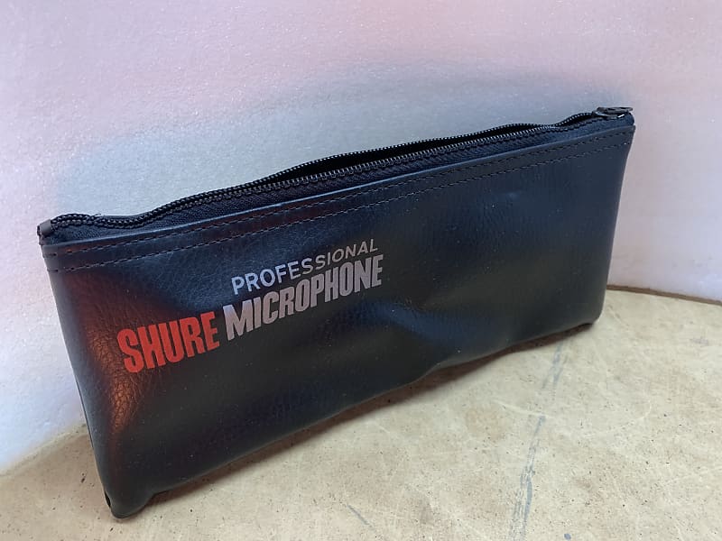 SHURE PROFESSIONAL VINYL ZIPPERED MIC POUCH/SM56/SM57/SM58