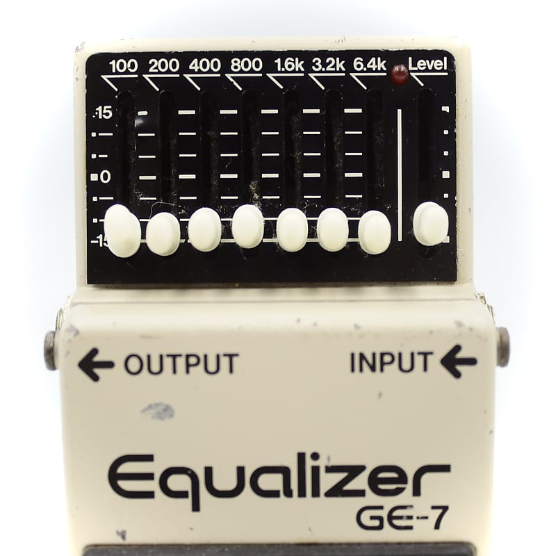【ビンテージ】BOSS GE-7 イコライザーMADE IN JAPAN 希少 Boss GE-7 Graphic EQ 1981 - 1992 Made In Japan | Reverb
