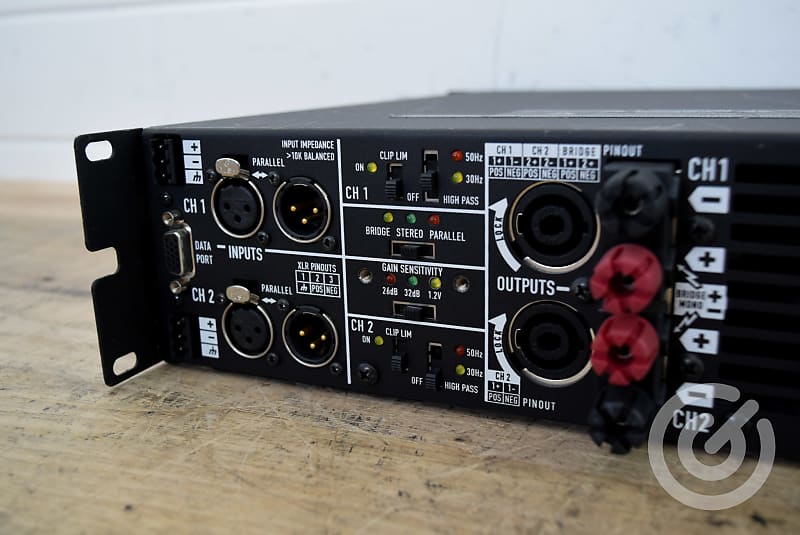 QSC PL340 2-Channel Power Amp (church owned) CG00E6V