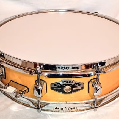 TAMA UTILITY SNARE DRUM-NATURAL LACQUER 10 LUGS FRE SHIP CUSA! image 2