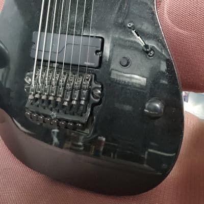 Ibanez RG2228 Prestige 8 string guitar Black with Fishman | Reverb