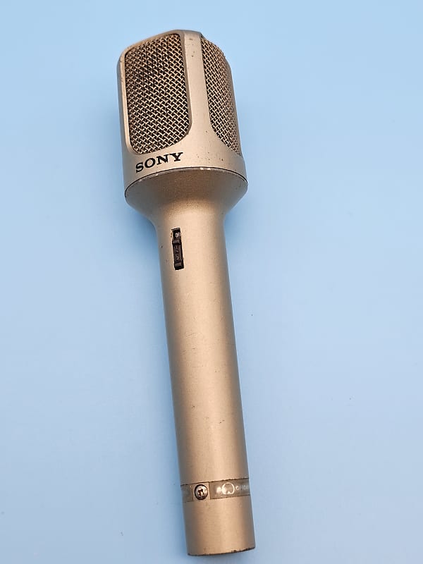 Vintage 1980s Sony F 460 Dynamic Microphone Alternative to