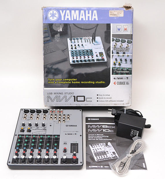 Yamaha MW10C 10-Channel USB Mixer With Compression