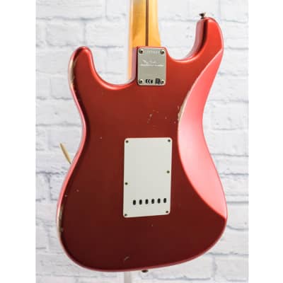 Fender Custom Shop '58 Stratocaster Relic - Faded Aged Candy Apple Red image 4