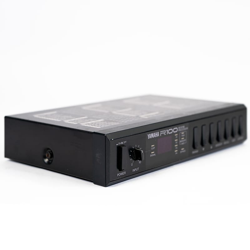 その他 YAMAHA REVERB PROCESSOR R100 Yamaha R100 Reverb Processor Half Rack with Power Supply