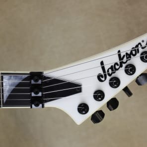 Jackson USA Custom Shop SL2H Speed Neck Soloist Snow White Reversed Headstock image 10
