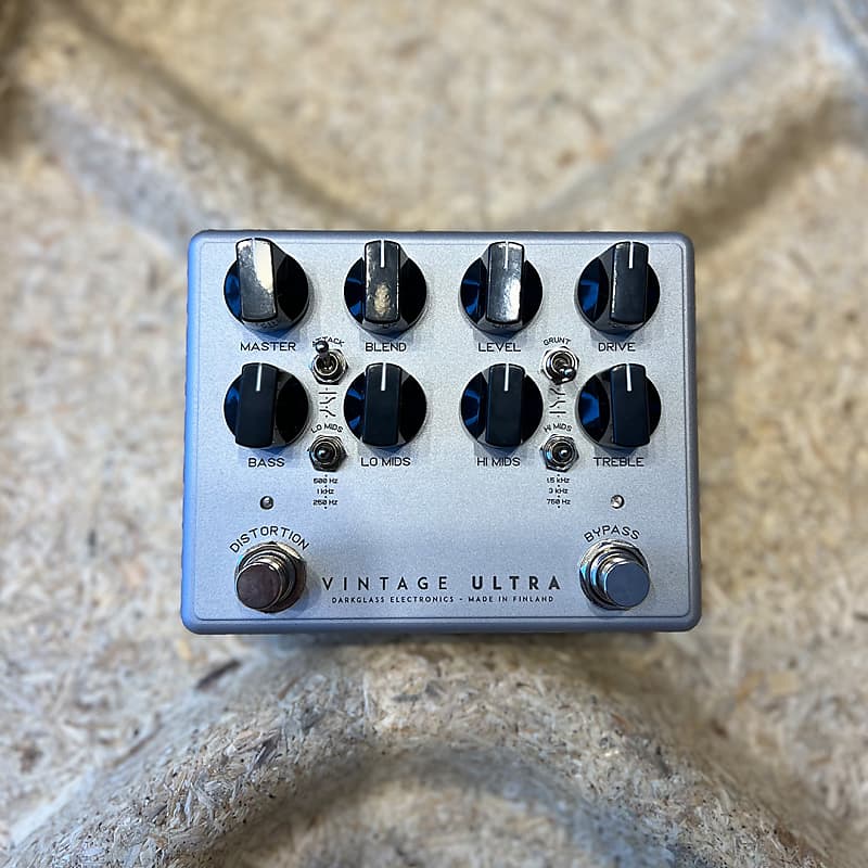 Darkglass Electronics Vintage Ultra v2 with Aux Input [Silver]