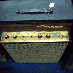 Ampeg REVERBOJET GOLDENGLOW  J12-R Guitar  TUBE Amp Vintage LATE 60's image 1