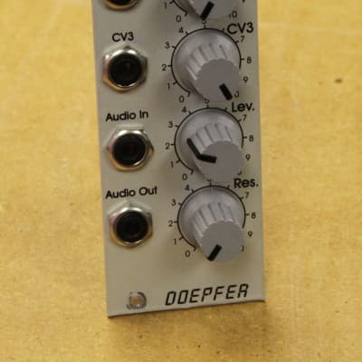 Doepfer A-102 VCF9 Voltage Controlled Diode Lowpass Filter Module for Eurorack image 1
