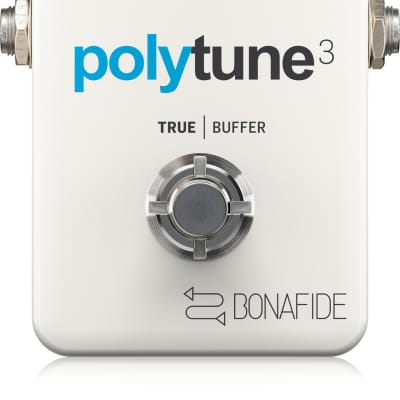 TC Electronic POLYTUNE 3 Ultra-Compact Polyphonic Tuner with Multiple Tuning Modes and Built-In BONAFIDE BUFFER image 4
