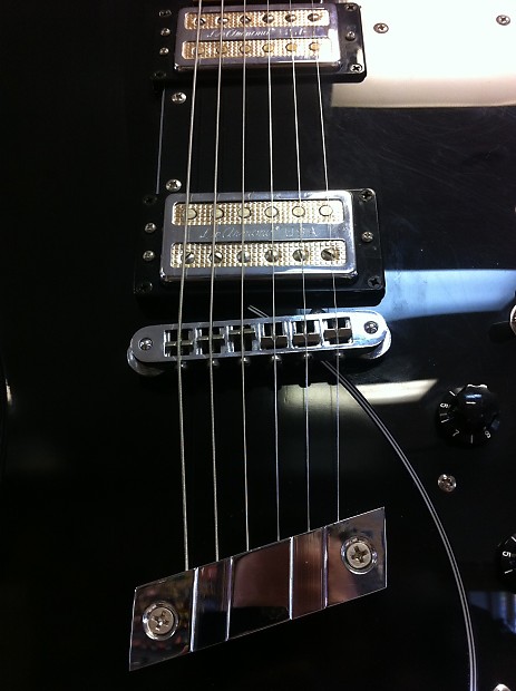 DeArmond by Guild Jetstar Black w/ hardshell case RARE | Reverb