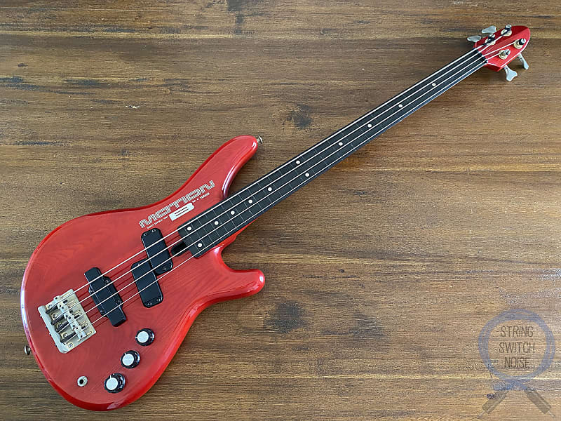 Yamaha Motion B Bass, MB III Super Edition, Tran Black, P/J