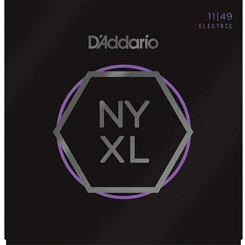 D'Addario NYXL Nickel Wound Electric Guitar Strings - Medium - 11-49 image 1