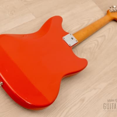 2012 Fender Kurt Cobain Mustang Left-Handed Fiesta Red w/ Seymour Duncan SH-4, Japan MIJ image 13