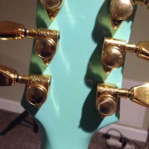 Gibson (Chinese) Les Paul Custom Kerry Green Jimmy Page Wiring image 6