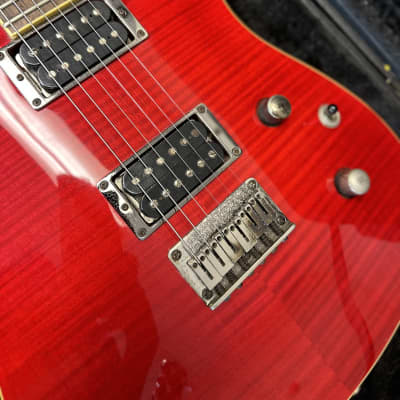 Fender Special Edition Set-Neck Custom Telecaster HH FMT 2003 - Crimson Red image 7
