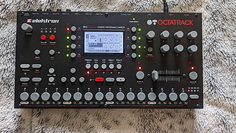 Elektron Octatrack DPS-1 2010s - Black | Reverb