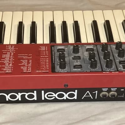 Nord Lead A1 49-Key 26-voice Polyphonic Synthesizer 2014 - 2022 - Red image 2