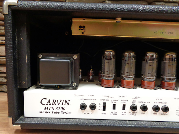 Carvin MTS 3200 All Tube Guitar Head USA