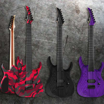 Ormsby [PRE-ORDER] DC GTR 7 string Baritone 2020 Violaceous (limited) image 2