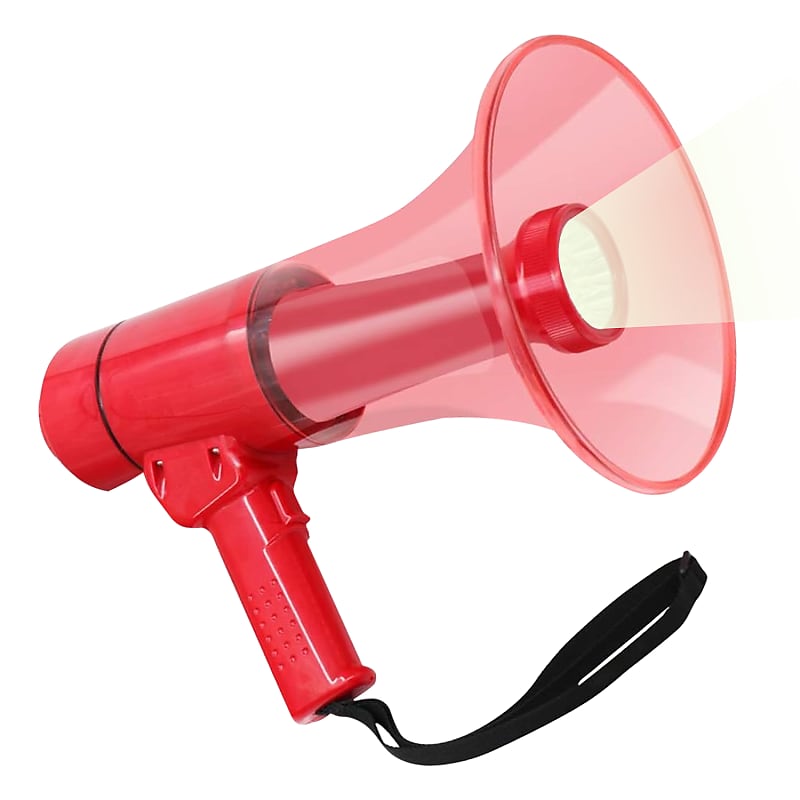 Fashion Cheer Megaphone Bullhorn Loud Speaker HW 18 WP