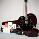 2018 Gretsch G6609 Players Edition Broadkaster Black Finish Guitar w/OHSC