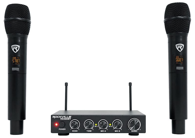 Amplifier Preamp Karaoke Reverb Sound Mixer Dual Mic Inputs For