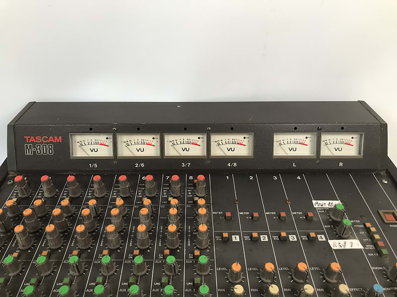 Mixer Tascam M-308 Service - Cleaning & Restoring - YouTube