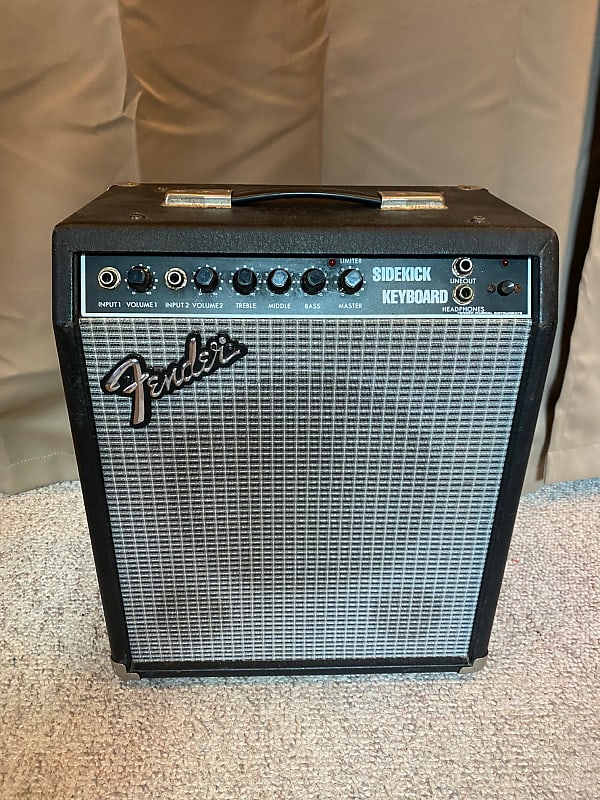 Fender Sidekick Keyboard Amplifier 80's 90's Reverb