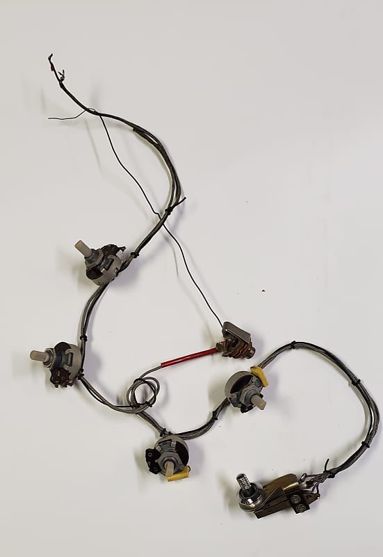 Hagstrom Viking Wiring Harness with Switch 1960's image 1