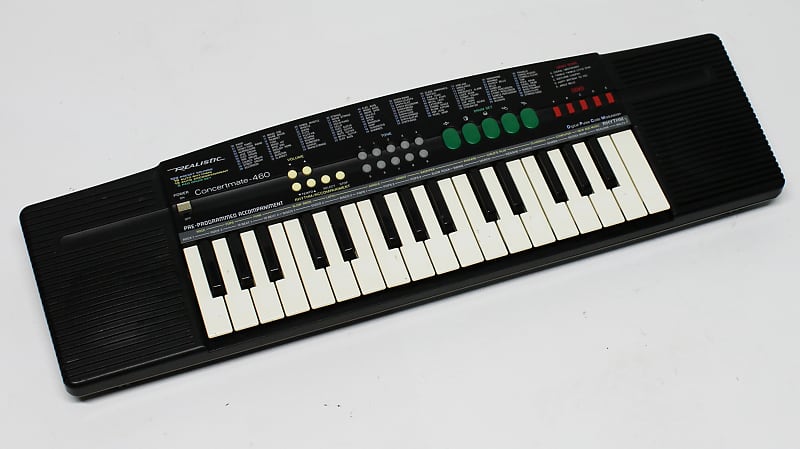 Vintage Casio Realistic 460 Concertmate Keyboard LoFi Keyboard Synthesizer Synth image 1
