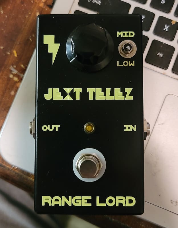 Jext Telez Range Lord OC44 Black Glass Yellow Dot 2016 | Reverb