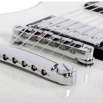 Schecter Diamond Series Tempest Custom Electric Guitar - USA Pasadena Pickups - Locking Tuners - Vintage White image 4