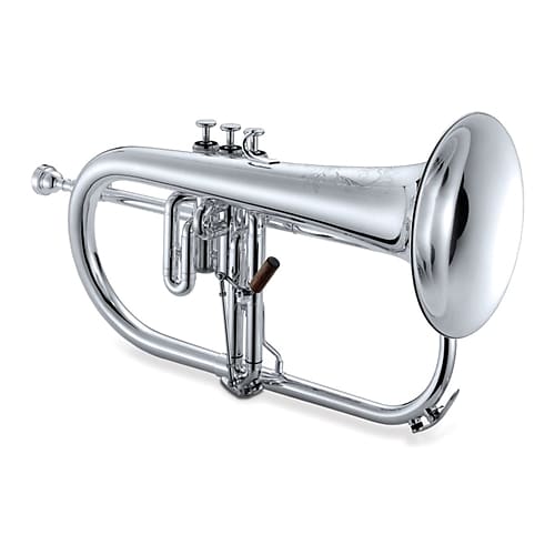XO 1646S Professional Flugelhorn Silver Plated, Yellow Reverb
