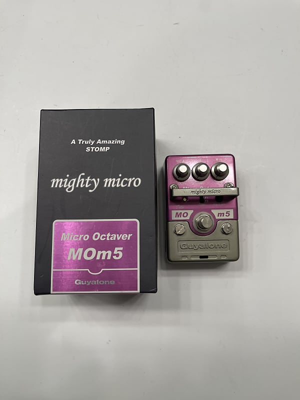 Guyatone MOm5 Mighty Micro Octave Octaver Guitar Effect Pedal MIJ Japan + Box image 1
