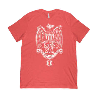 Ernie Ball 1962 Strings And Things Vintage Eagle Crest T-Shirt (Extra Large)