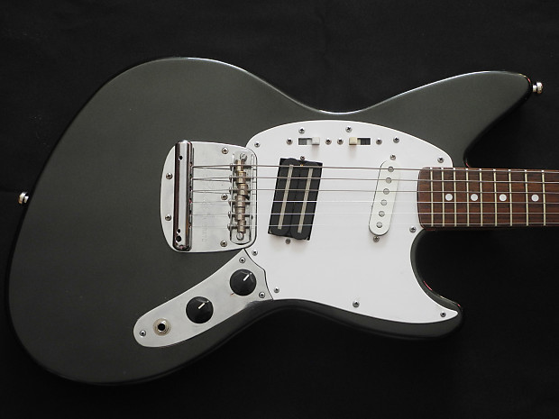 1998 Fender Japan Jag-Stang JT-95EX Custom Color Gunmetal