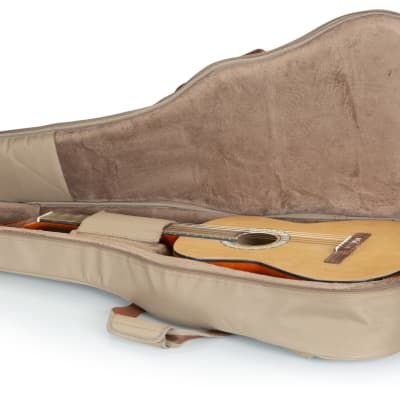 Levy's Leathers - LVYCLASSICGB200 -  Levy's Deluxe Gig Bag for Classical Guitars - Tan image 3