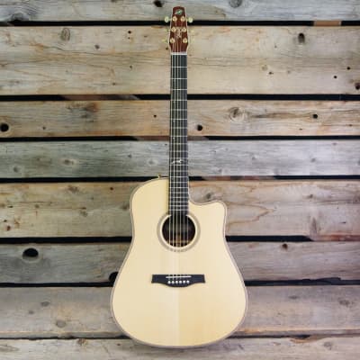 Seagull Artist Studio CW Deluxe Element Acoustic-Electric Guitar with TRIC Case, Used image 2