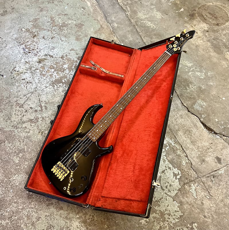 AriaProⅡ RSB DELUXEエレキベース　ビンテージ Aria Pro II RSB Deluxe-5 1984 - Ebony original vintage MIJ