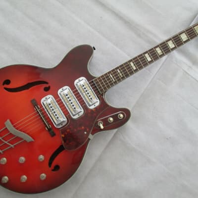 Harmony H76 electric guitar - USA made - mid sixties - superb image 5