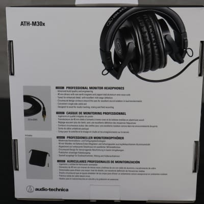 Audio-Technica ATH-M30x Black image 5