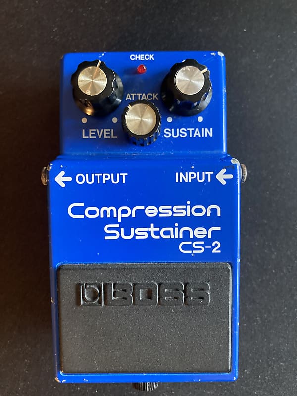 Boss CS-2 Compression Sustainer (Black Label) 1981 - 1986